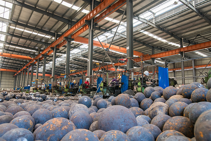 凌海网架配件车间